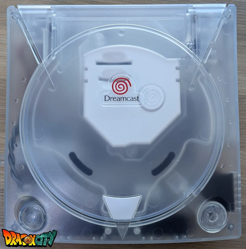 Dreamcast VA1 Freezone 60Hz + Coque Translucide Blanche (Neuve) + Alimentation Dc-Psu + GDEmu 5.20.5 + Kit 3D GDEmu Blanc + Pile Neuve + Polyfuse + Ventilateur Silencieux + Patch 50Hz/60Hz Auto