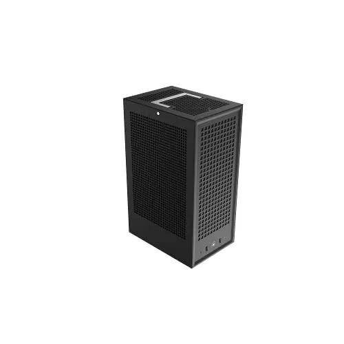 HYTE Revolt 3 Small Form Factor Premium ITX Computer Gaming Case Only, Metal, Black