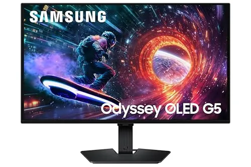 Samsung 27” Odyssey OLED G5 (G50SF) Series QHD & QD-OLED Gaming Monitor