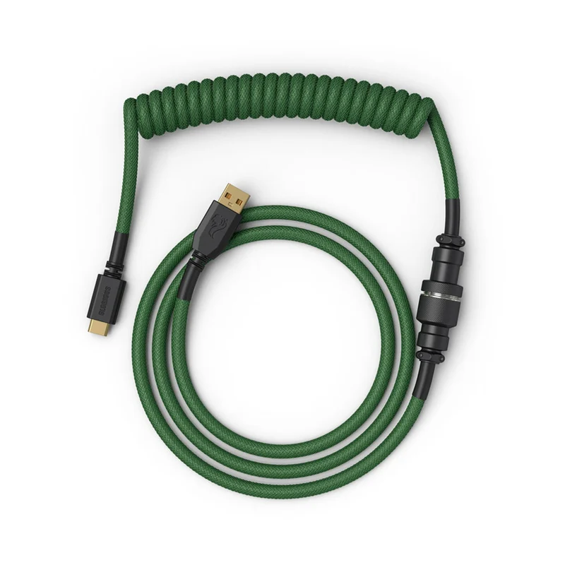 Glorious Coiled Cable - Forest Green