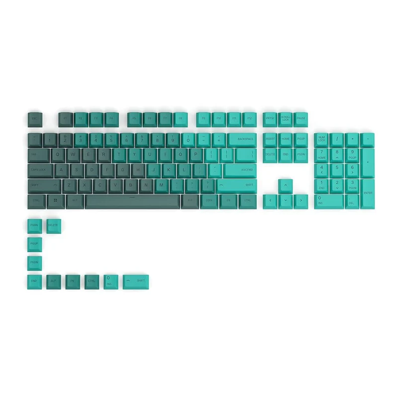 Glorious Keycaps V1 PBT ANSI US - Rain Forest