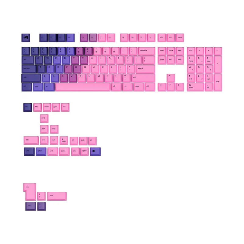 Glorious Keycaps V2 PBT ANSI US - Nebula