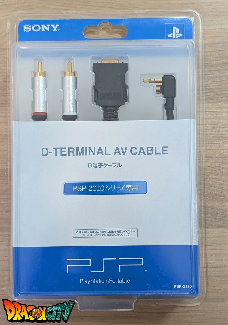 Câble D-Terminal AV Officiel Sony pour PSP-2000 – Neuf