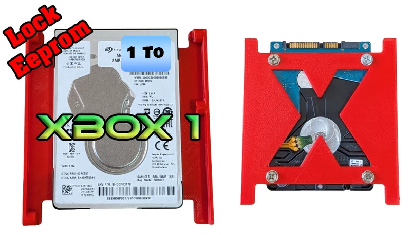 Xbox 1 - Disque Dur SATA avec votre Eeprom + Installation