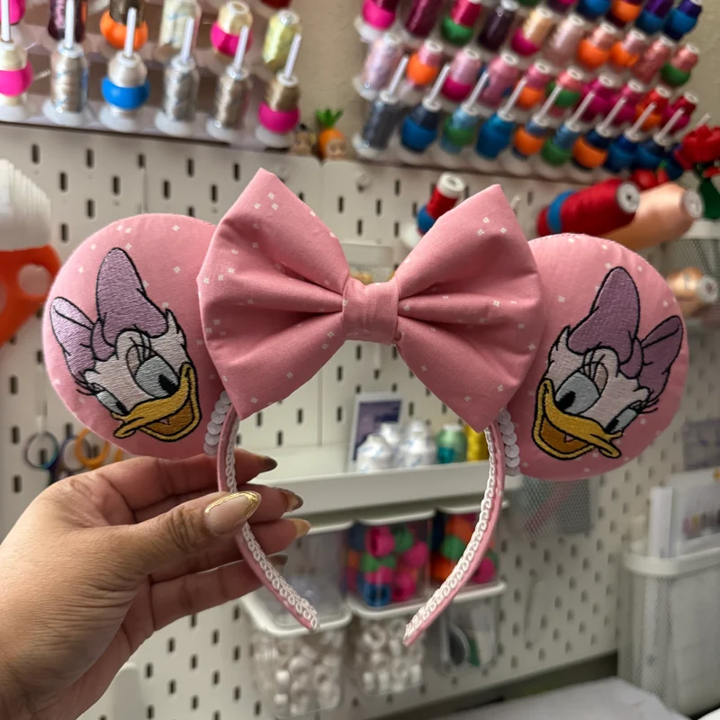 Pink Floral Ears
