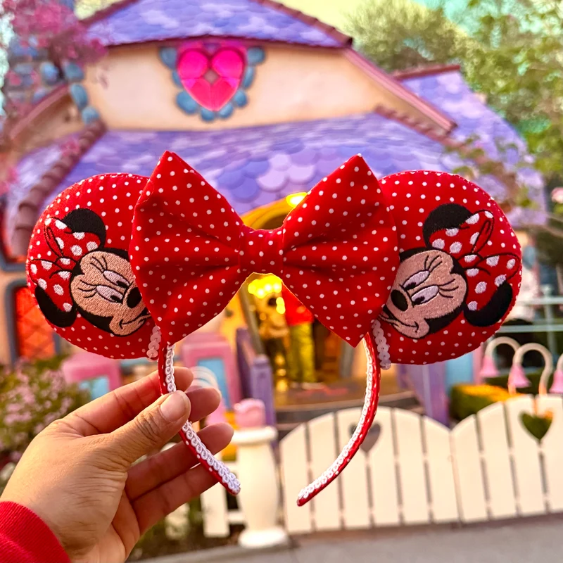 Red Polka Dot Ears