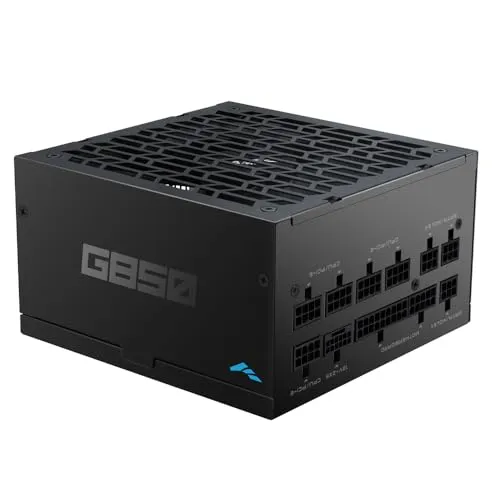 SAMA G850 850W Fully Modular Power Supply – 80 Plus Gold & Cybenetics Platinum Efficiency | ATX 3.1 & PCIe 5.1 Ready | 12V-2x6 GPU Power, Japanese Capacitor | RTX50 Series Ready - Black