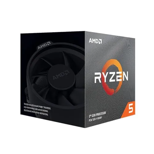 AMD Ryzen 5 3400G 4-core, 8-Thread Unlocked Desktop Processor with Radeon RX Graphics