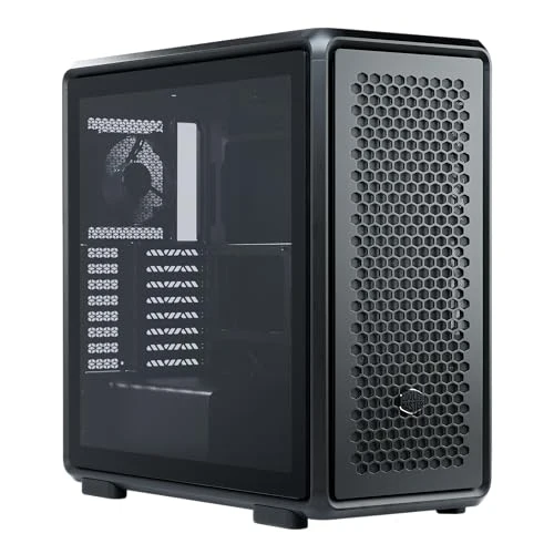 Cooler Master MasterFrame 600 Freeform 2.0 Modular Platform ATX Mid-Tower Case, Aluminum Frame, Magnetic Side Panels, Customizable Internal, 410mm GPU Max, 420mm AIO Max, Type C, Tempered Glass