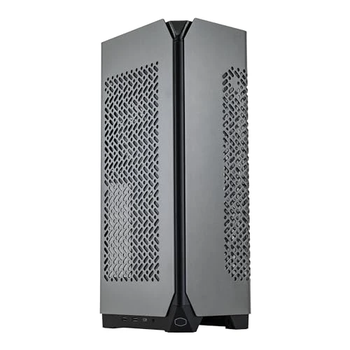 Cooler Master NCORE 100 MAX Mini-ITX PC Case|AIO|PSU Ready, Included Custom 120mm AIO, V850W SFX Gold PCIe 5.0 PSU, Designed Ready Nvidia RTX 5080 | AMD RX 9070 XT, 356mm GPU Support, DIY