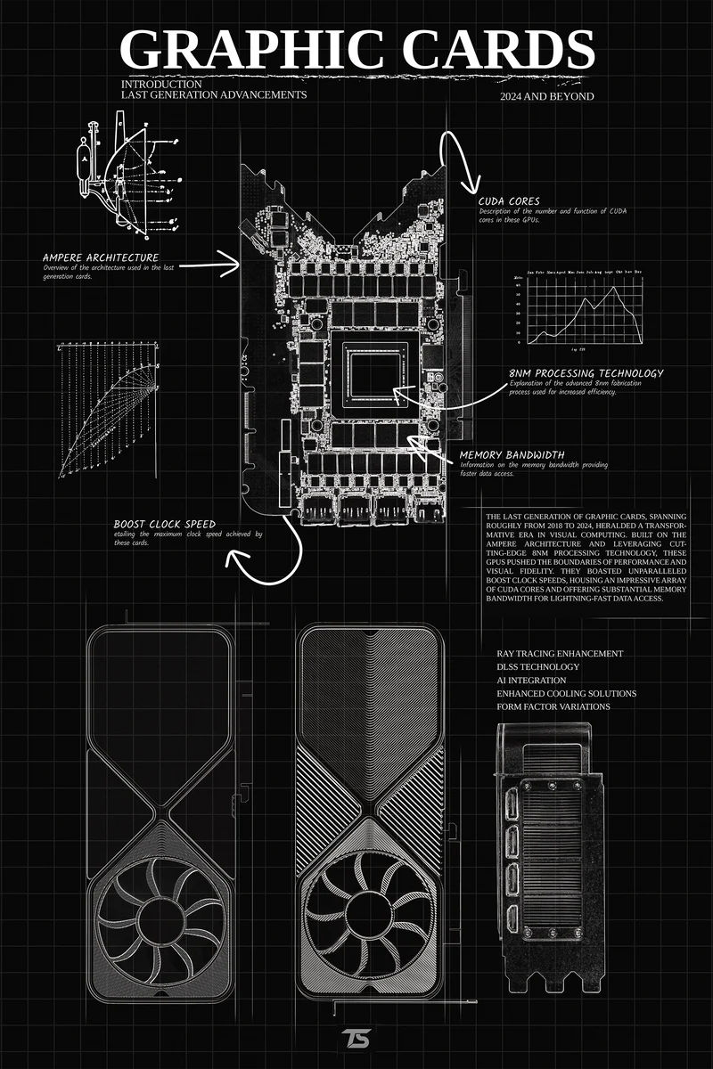 Ampere Black Acrylic Poster
