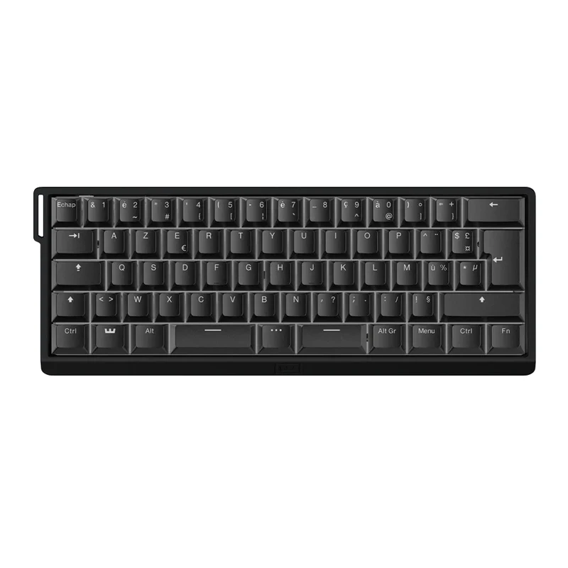 Wooting 60HE v2 Split Spacebar ISO FR Black - PBT Black