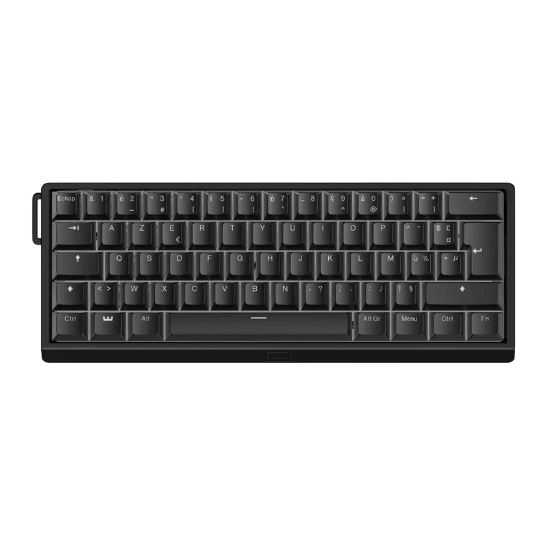 Wooting 60HE v2 AIu ISO FR Black - PBT Black