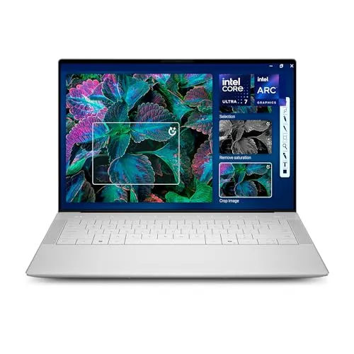Dell XPS 14 Premium Laptop DA14250-14.5-inch Touch 3.2K OLED 48-120Hz Display, Intel Core Ultra 7 255H, Intel Arc Graphics, 32GB Memory, 1TB SSD, Backlit English Keyboard with Fingerprint Reader