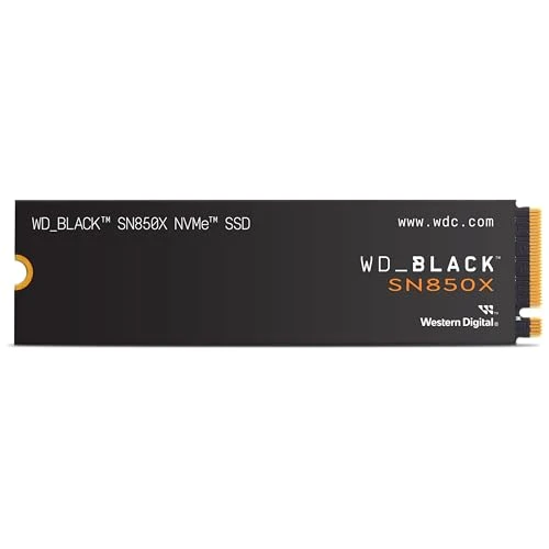 WD_BLACK 8TB SN850X NVMe Internal Gaming SSD Solid State Drive - Gen4 PCIe, M.2 2280, Up to 7,200 MB/s - WDS800T2X0E