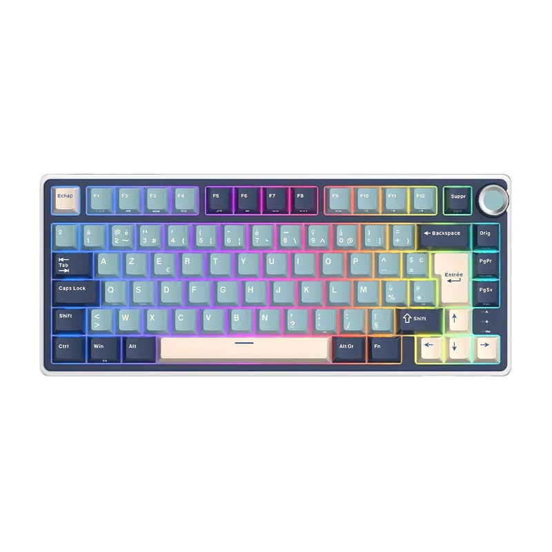 Royal Kludge R75 ISO FR Forest Blue [Brown]