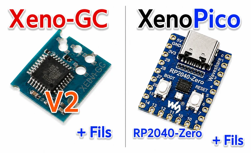 GameCube - Puce Xeno-Gc V2 / XenoPico + 6 Fils