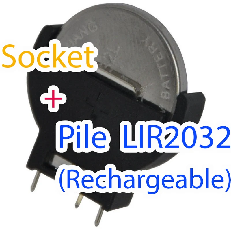 Socket + Pile (Rechargeable) « Dreamcast » / « MegaCD 1&2 »