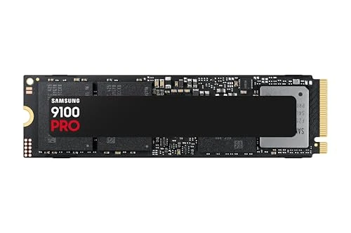 Samsung SSD 9100 PRO 2TB, PCIe 5.0x4 M.2 2280, Seq. Read Speeds Up to 14,800MB/s, Best for AI Computing, Gaming, and Heavy Duty Workstations (MZ VAP2T0B/AM)