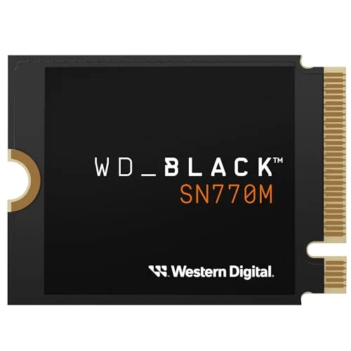 WD_BLACK 2TB SN770M M.2 2230 NVMe SSD for Handheld Gaming Devices, Speeds up to 5,150MB/s, TLC 3D NAND, Great for Steam Deck and Microsoft Surface - WDBDNH0020BBK-WRSN