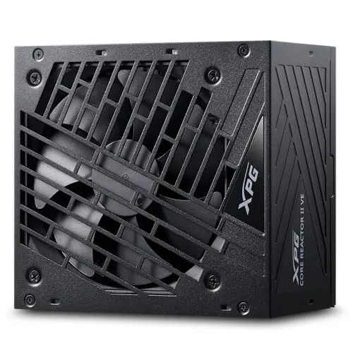XPG CORE Reactor II VE 750W, Black, 80 Plus Gold PSU, FDB 120mm Fan, 140x150x86mm, ATX 3.1 / EPS v2.92
