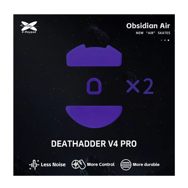 X-Raypad Skates Obsidian Air Razer Deathadder V4 Pro