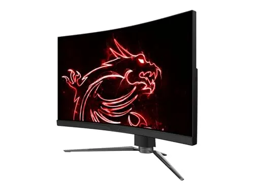 MSI MPG ARTYMIS 273CQR QD, 27" Gaming Monitor, 2560 x 1440 (QHD), VA with Quantum Dot Technology, 165Hz, FreeSync Premium Pro, HDR 400, HDMI, Displayport, USB C, Tilt, Swivel, Height Adjustable