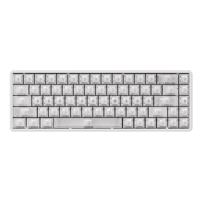Akko MOD68 HE ANSI US Transparent White [AstroAim]
