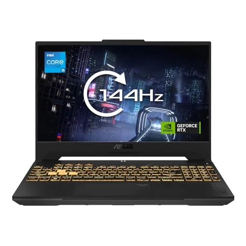 ASUS Tuf F15 FX507ZI4 15.6" Full HD 144z Gaming Laptop (Intel i7-12700H, NVIDIA GeForce RTX 4070, 16GB RAM, 1TB PCIe SSD, Windows 11 Home)