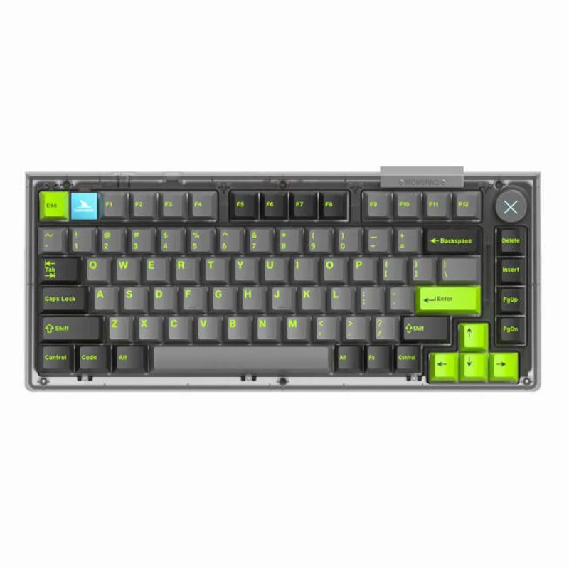 Darmoshark TOP75 Wireless ANSI US Black [Darmoshark Silver]