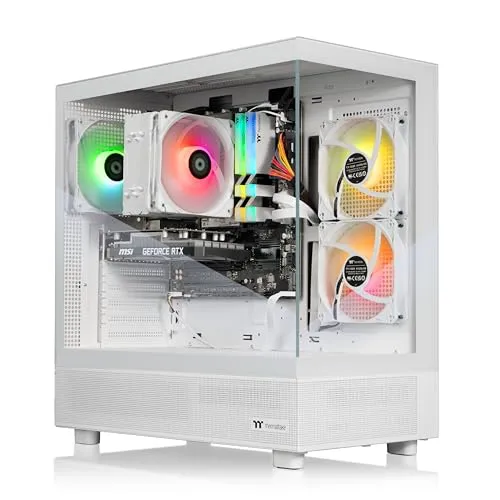Thermaltake Vista i350 R4 Gaming Desktop (Intel® Core™ i5-13400F, ToughRam 16GB DDR4 3600MHz RGB Memory, NVIDIA® GeForce RTX™ 3050, 1TB NVMe M.2, WiFi, Windows 11) V27S-B76R-350-LCS