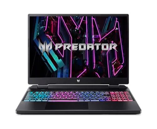 Acer Predator Helios Neo 16 Gaming Laptop | Intel Core i7-13650HX | NVIDIA GeForce RTX 4060 | 16" WUXGA 1920 x 1200 165Hz G-SYNC Display | 16GB DDR5 | 512GB Gen 4 SSD | Killer Wi-Fi 6E | PHN16-71-76H5