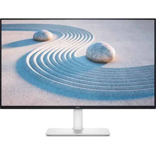 Dell S2725DS Monitor - 27 Inch, QHD (2560x2440) Display, 100Hz refresh rate, 1500:1 contrast ratio, TÜV Rheinland Eye comfort 4 Star, Integrated 2x5W speaker, Height/Tilt/Swivel/Pivot- Ash White color