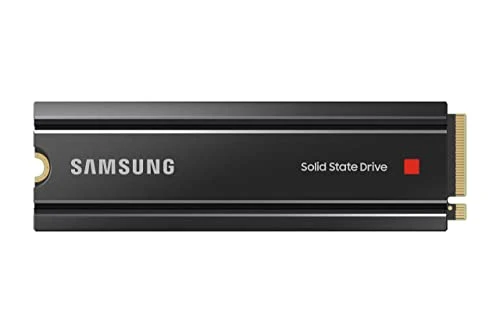 SAMSUNG 980 PRO Heatsink SSD 2TB, NVMe M.2, Speeds Up To 7,000MB/s Best for PlayStation® 5 (PS5 SSD) Console Expansion MZ-V8P2T0CW
