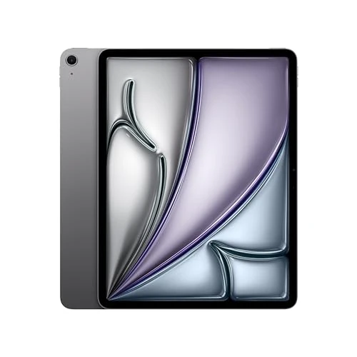 Apple iPad Air 13-inch (M2): Liquid Retina display, 128GB, Landscape 12MP Front Camera/12MP Back Camera, Wi-Fi 6E, Touch ID, All-Day Battery Life — Space Gray