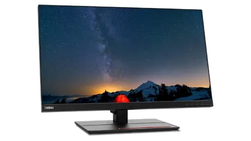 Lenovo ThinkVision P27u-20 27" 4K UHD WLED LCD Monitor - 16:9 - Raven Black
