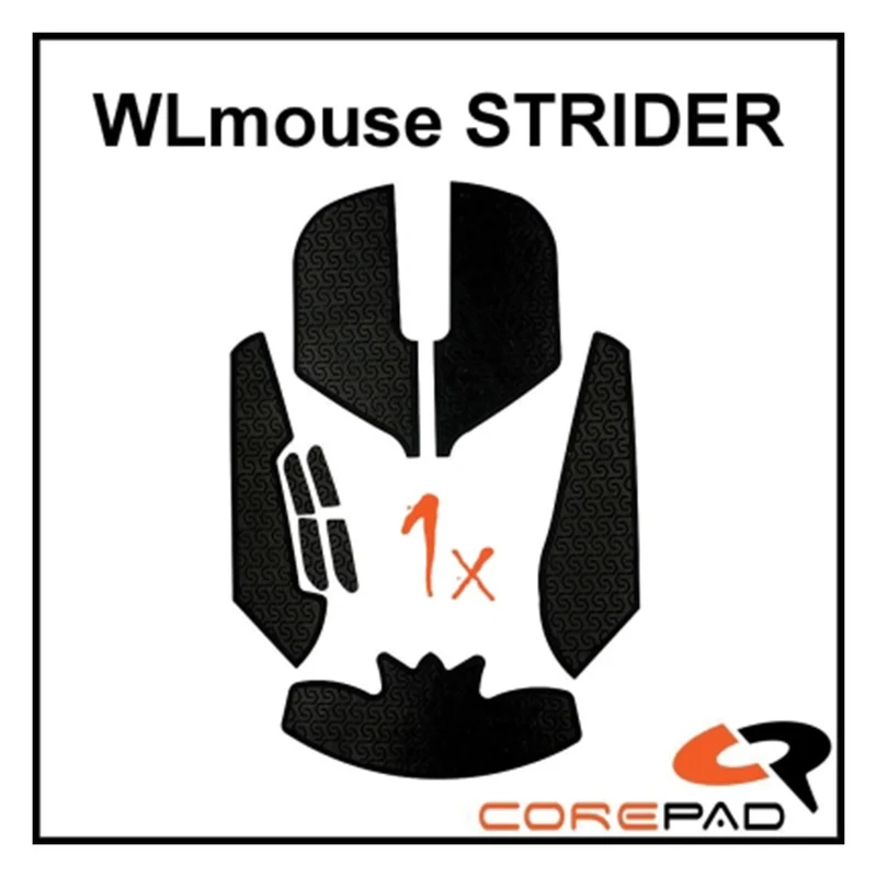 Corepad Grips WLMouse Strider Magnesium 8K Soft Black