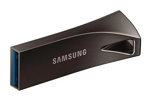 SAMSUNG BAR Plus 256GB - 400MB/s USB 3.1 Flash Drive Titan Gray (MUF-256BE4/AM) [Canada Version]