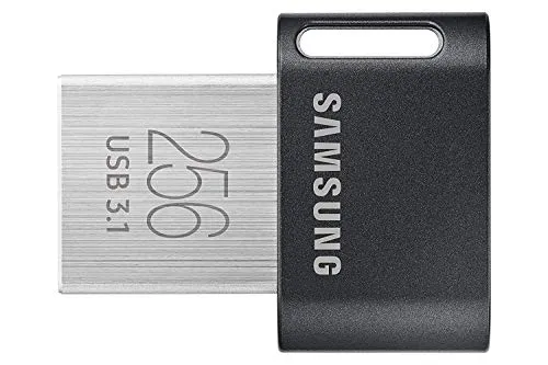 SAMSUNG MUF-256AB/AM FIT Plus 256GB - 300MB/s USB 3.1 Flash Drive, Gunmetal Gray [Canada Version]