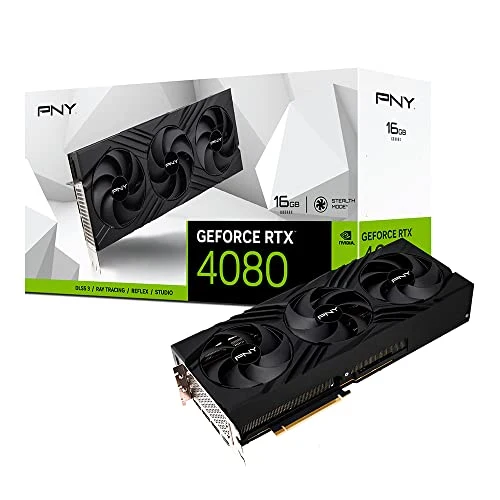 PNY GeForce RTX™ 4080 16GB Verto Triple Fan Graphics Card DLSS 3