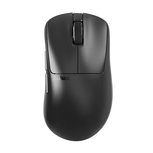 Pulsar Gaming Gears - Xlite V3 Mini Wireless Gaming Mouse, Ultra Lightweight 1.83 oz (52 g), Ergonomic, Optical Switches, PAW3395 Optical Sensor (Mini, Wireless, Black)