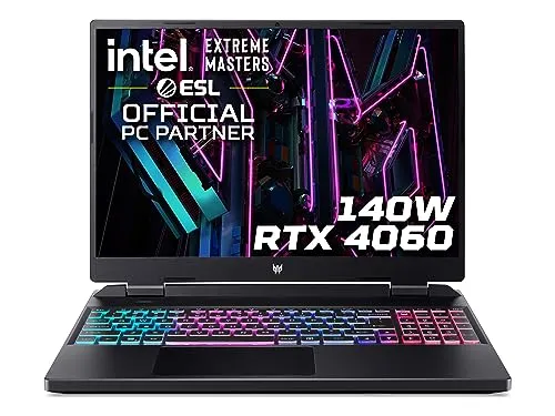 Acer Predator Helios Neo 16 PHN16-71 16-inch Gaming Laptop - (Intel Core i7-13700HX, 16 GB RAM, 1 TB SSD, NVIDIA GeForce RTX 4060 8G, 2560 x 1600 165Hz Display, Windows 11, Black)