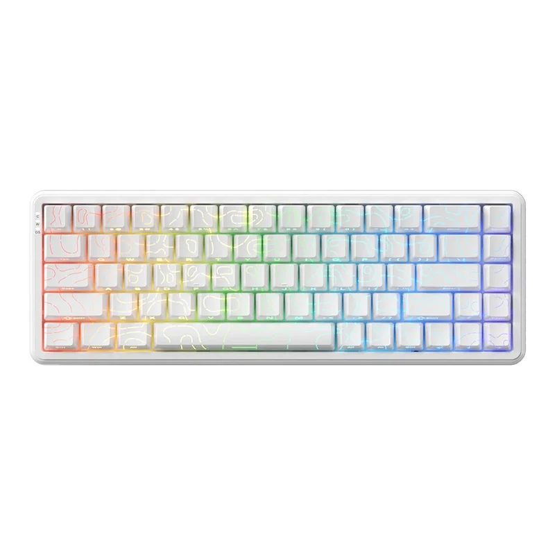 Ajazz AK680 MAX Magnetic ANSI US White Side-Printed