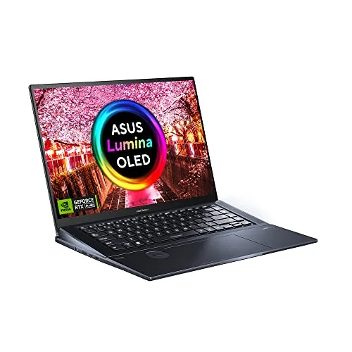 ASUS Laptop Zenbook Pro 16 UX7602BZ 16.0 Inches 3.2K 120Hz Touchscreen OLED Laptop (Intel i9-13905H, NVIDIA GeForce RTX 4080, 32GB RAM, 1TB SSD, Windows 11)