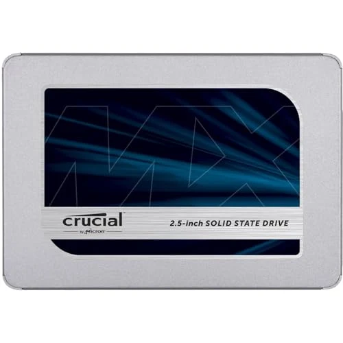 Crucial MX500 4TB 3D NAND SATA 2.5 Inch Internal SSD, up to 560MB/s - CT4000MX500SSD1