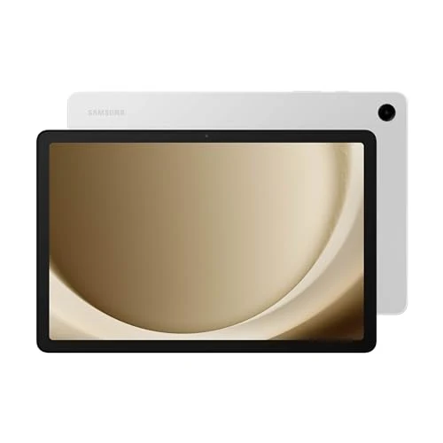 SAMSUNG Galaxy Tab A9+ 11” 64GB Android Tablet, Big Screen, Quad Speakers, Upgraded Chipset, Multi Window Display, Slim, Light, Durable Design, US Version, 2023, Silver