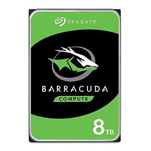 Seagate BarraCuda 8TB Internal Hard Drive HDD – 3.5 Inch Sata 6 Gb/s 5400 RPM 256MB Cache for Computer Desktop PC – Frustration Free Packaging (ST8000DMZ04)