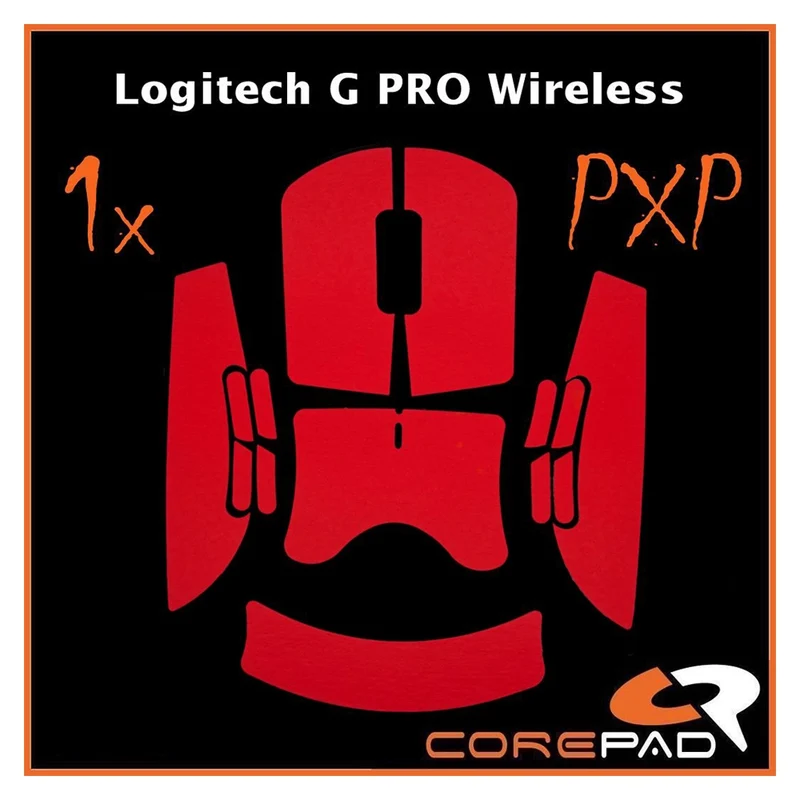Corepad Grips PXP Logitech G PRO Wireless / G PRO 2 Lightspeed Red