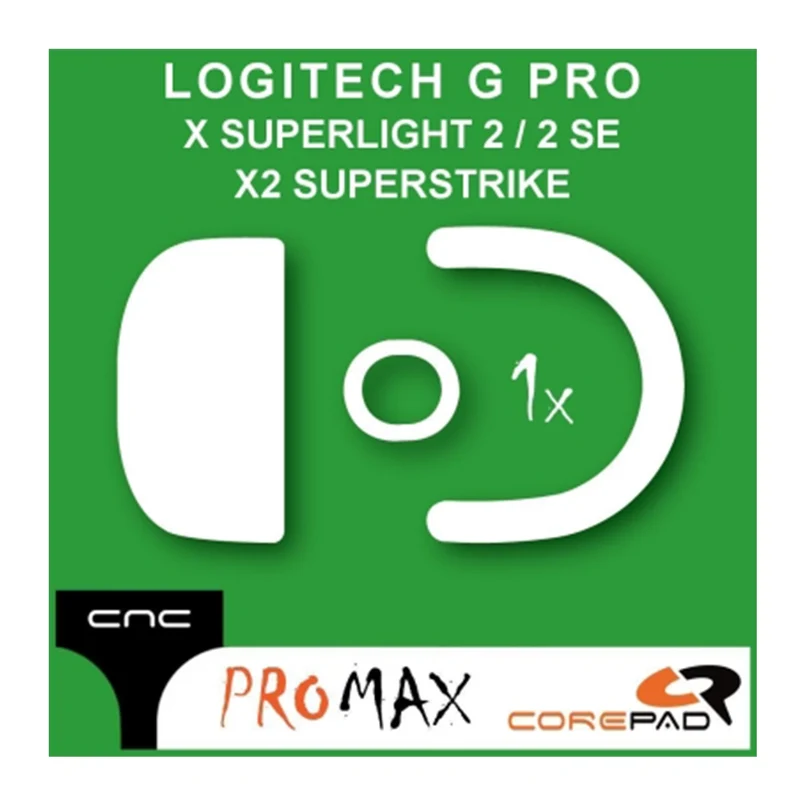 Corepad Skates Teflon PRO MAX Logitech G Pro X2 SUPERSTRIKE / PRO X SUPERLIGHT 2 / 2 SE Wireless