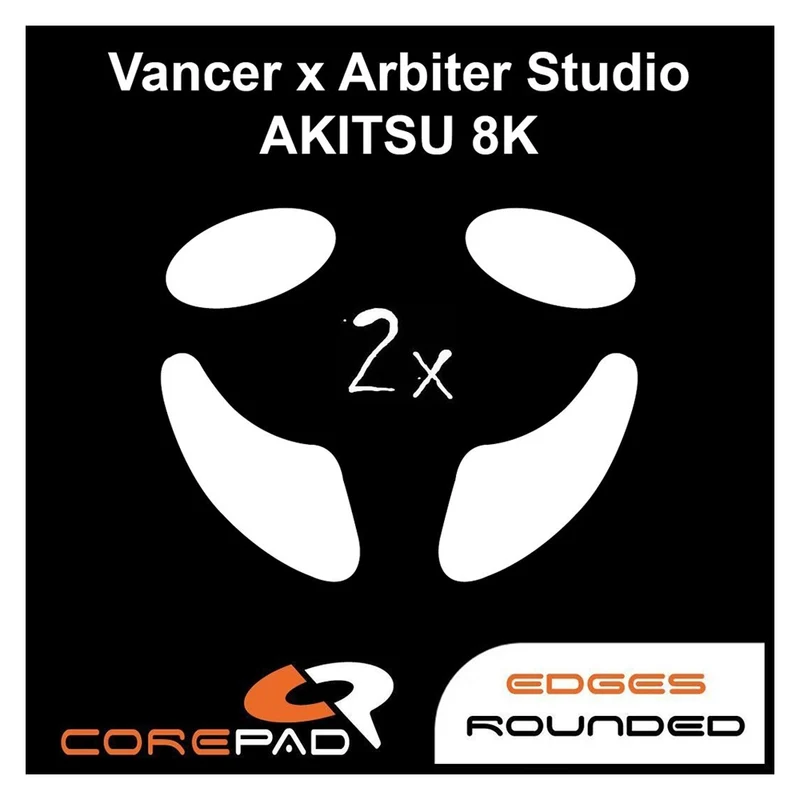 Corepad Skates Teflon PRO Vancer x Arbiter Studio AKITSU 8K